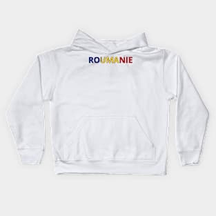 Drapeau Roumanie Kids Hoodie